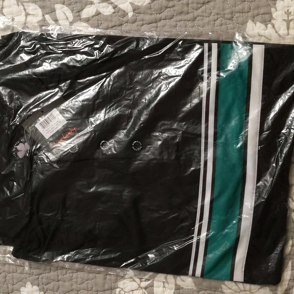 Black Clover Lucky Streak Polo, XL, New w tags